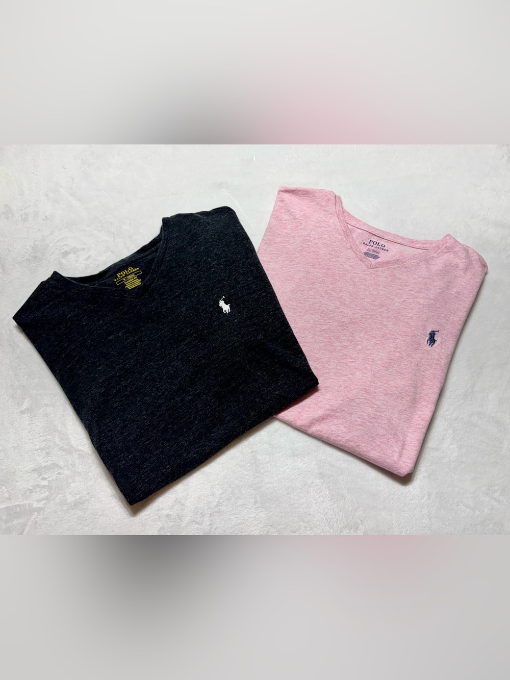 *BUNDLE* Polo Ralph Lauren
Embroidered Logo V-Neck
Short Sleeve Polos